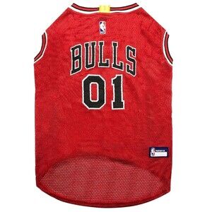 Chicago Bulls Pet Jersey: Size Small NBA  Red Dog Jersey NEW